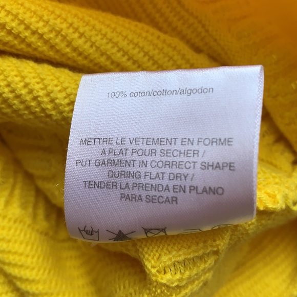 Sandro Paris Yellow Round neck Sweater medium - Picture 4 of 13